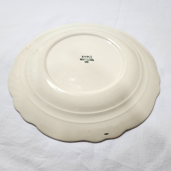 2 Vintage Homer Laughlin Virginia Rose Luncheon Plates L46 N8 Cottage Fairy Fine - Picture 11 of 16